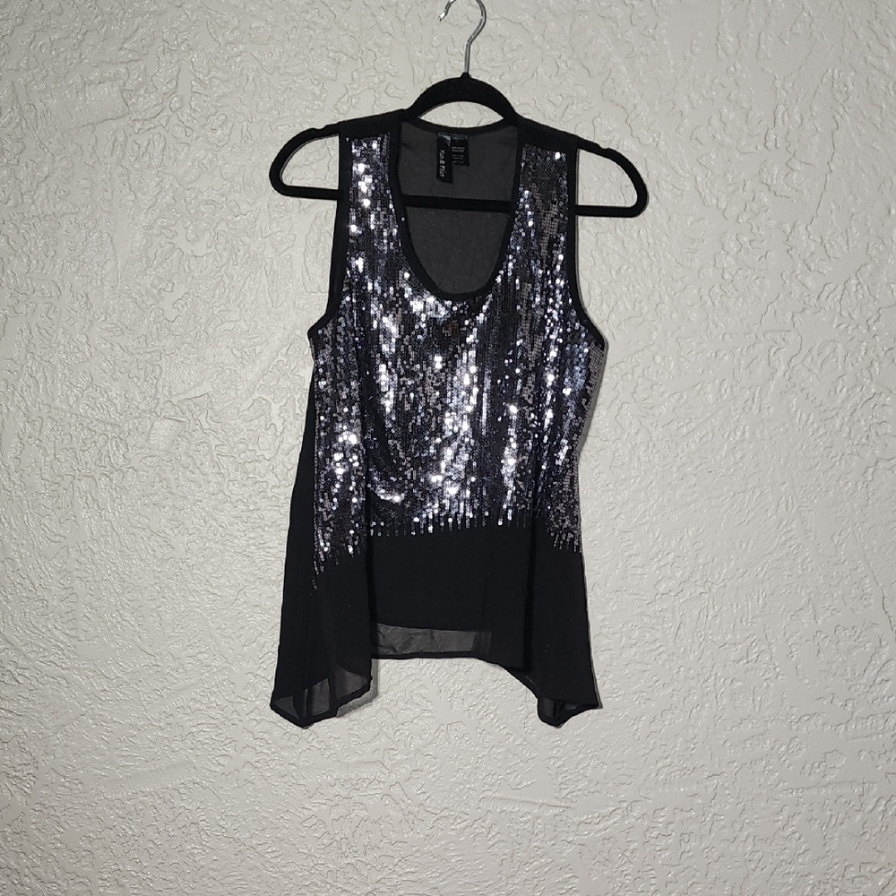 Fun & Flirt Sequin Women's Top